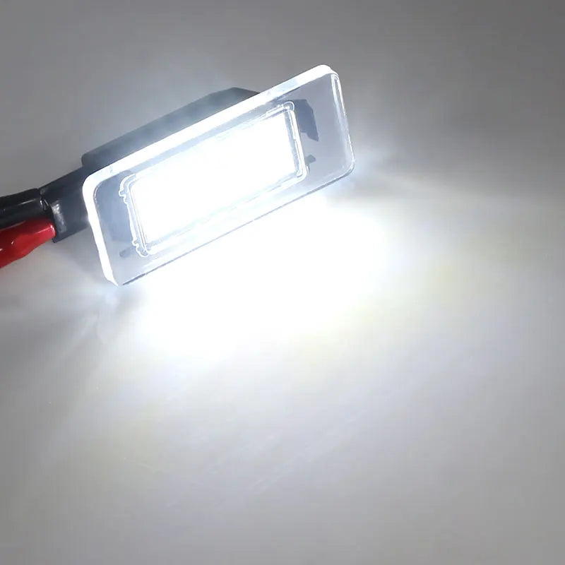 2Pc For Nissan Serena C27 2016 2017 2018 2019 2020 2021 Altima Suzuki Landy Dacia Duster LED License Number Plate Tag Light Lamp