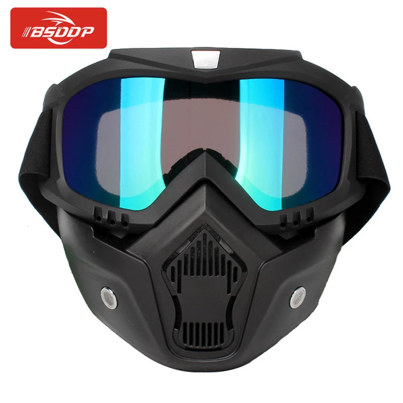 Motorcycle Goggles Windproof Riding Glasses UV Protection HD Eyewear Outdoor Sport Motocross Sunglasses