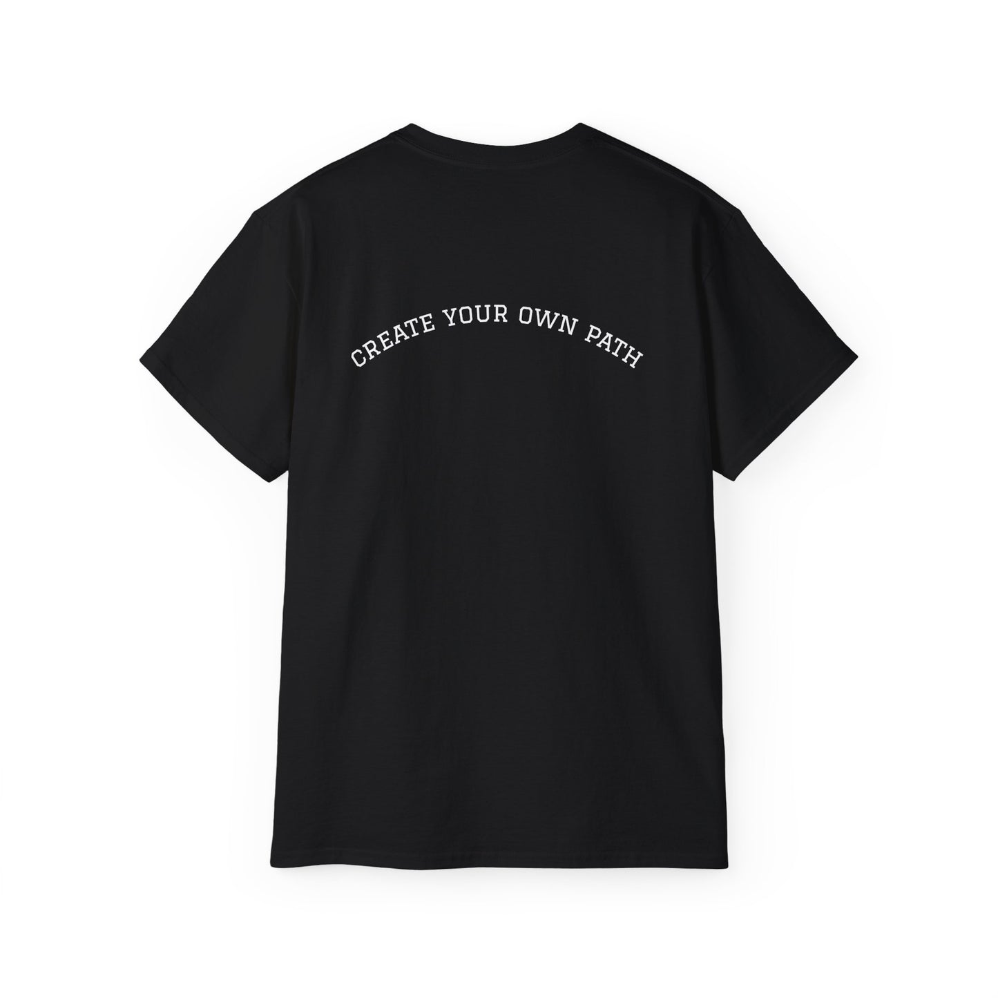 Nuvyk 'Protected By God' Logo Tee — Black Cotton Christian Graphic T-Shirt