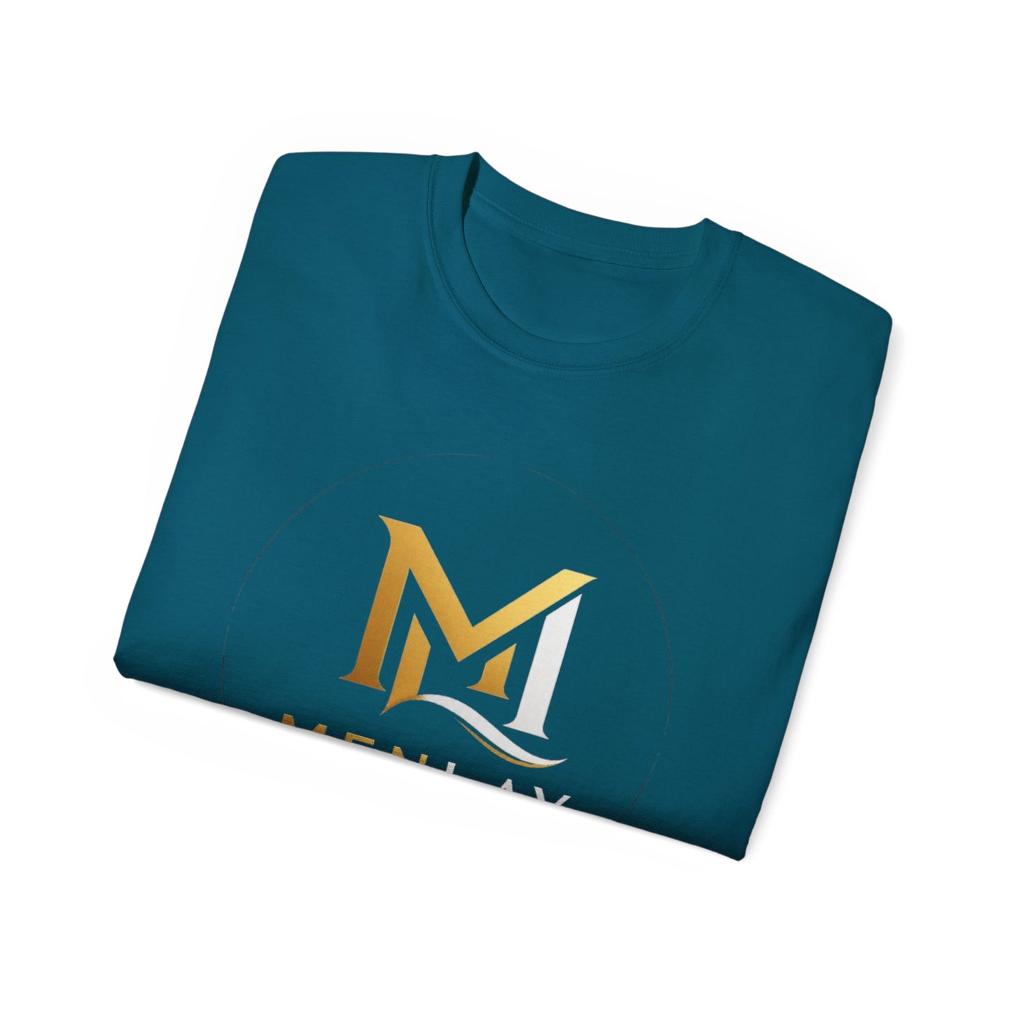 Nuvyk 'Protected By God' Logo Tee — Black Cotton Christian Graphic T-Shirt