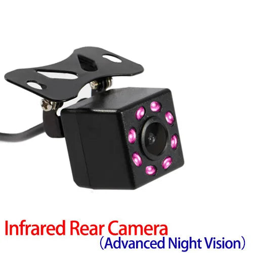 Hippcron Car Rear View Camera 4 LED Night Vision HD 170° Waterproof Reversing Parking Monitor