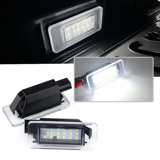 2Pc For Nissan Serena C27 2016 2017 2018 2019 2020 2021 Altima Suzuki Landy Dacia Duster LED License Number Plate Tag Light Lamp