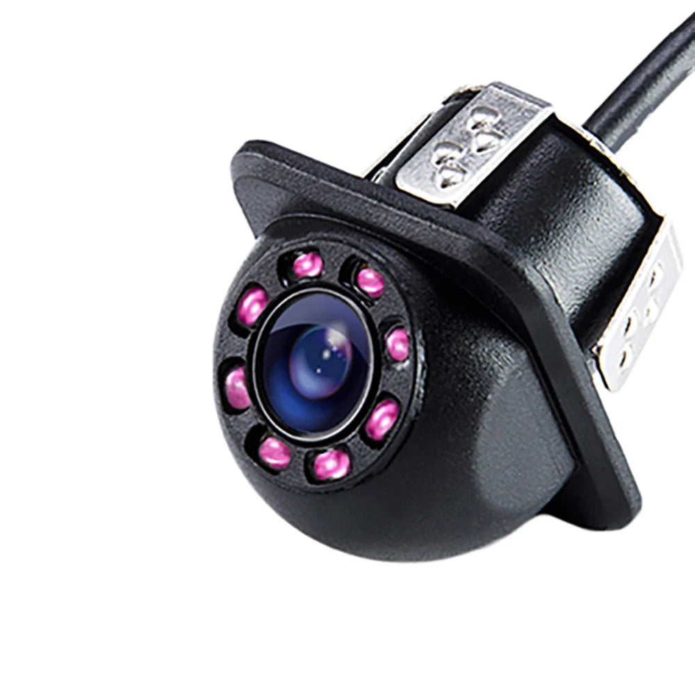 Hippcron Car Rear View Camera 4 LED Night Vision HD 170° Waterproof Reversing Parking Monitor