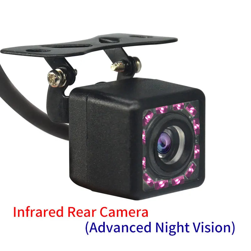 Hippcron Car Rear View Camera 4 LED Night Vision HD 170° Waterproof Reversing Parking Monitor