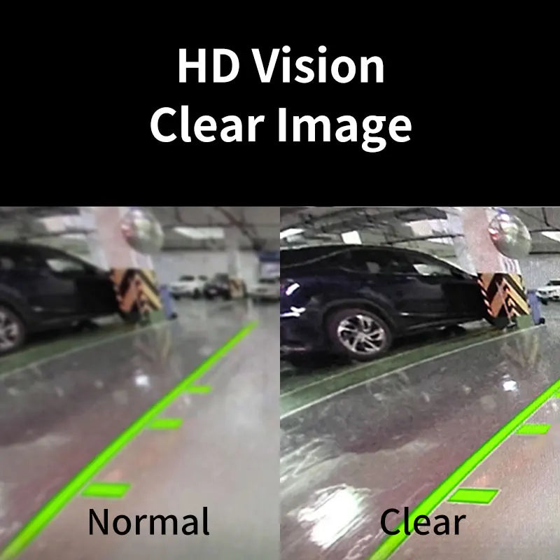 Hippcron Car Rear View Camera 4 LED Night Vision HD 170° Waterproof Reversing Parking Monitor