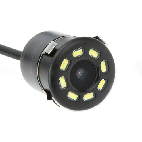 Hippcron Car Rear View Camera 4 LED Night Vision HD 170° Waterproof Reversing Parking Monitor