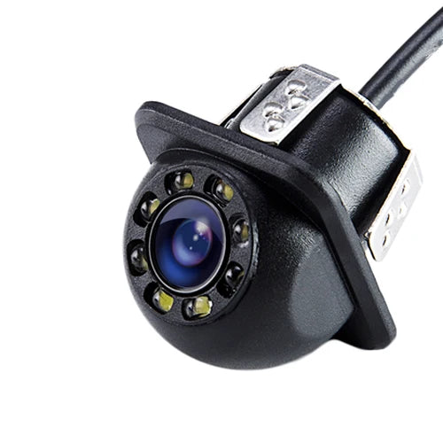 Hippcron Car Rear View Camera 4 LED Night Vision HD 170° Waterproof Reversing Parking Monitor