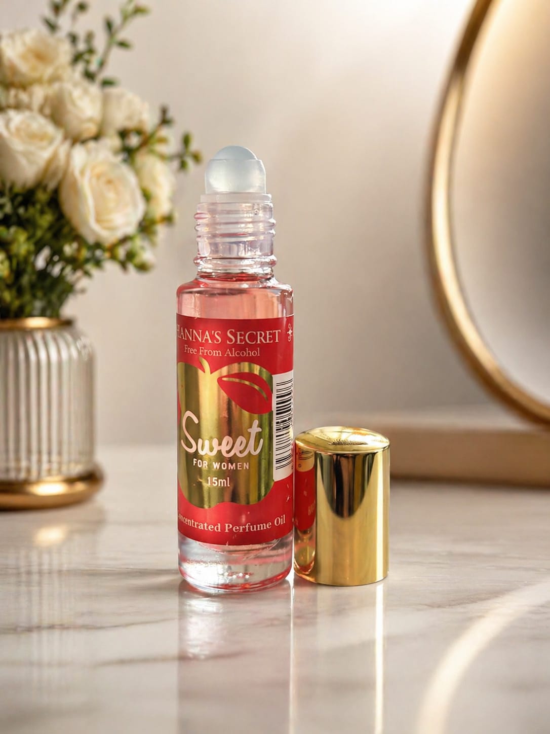 Hanna’s Secret Perfume Oil for women – 3 Piece Set | Luxury Long Lasting Fragrance Bundle