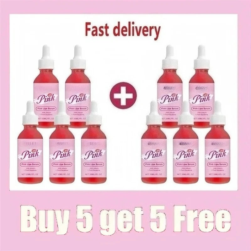 Instant Lip Plumper Gloss Serum | Hydrating Anti-Wrinkle Plumping Lip Oil