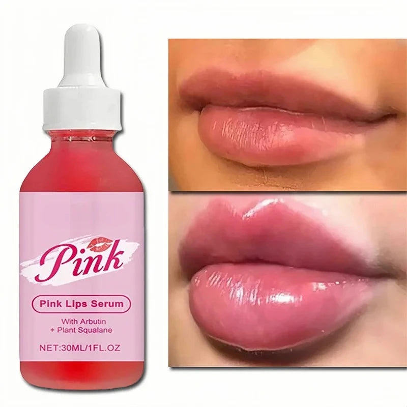 Instant Lip Plumper Gloss Serum | Hydrating Anti-Wrinkle Plumping Lip Oil