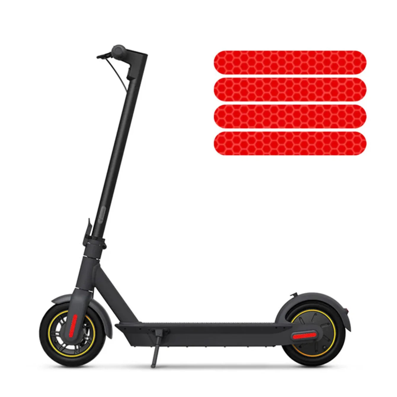 Electric Scooter Reflective Stickers – Night Safety Decals | Scooter Accessories