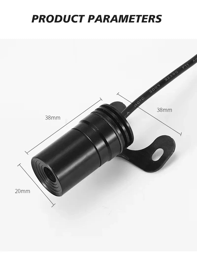 2PCS Motorcycle Angel wings LED projection light electric car street modification welcome decoration anti-collision laser light