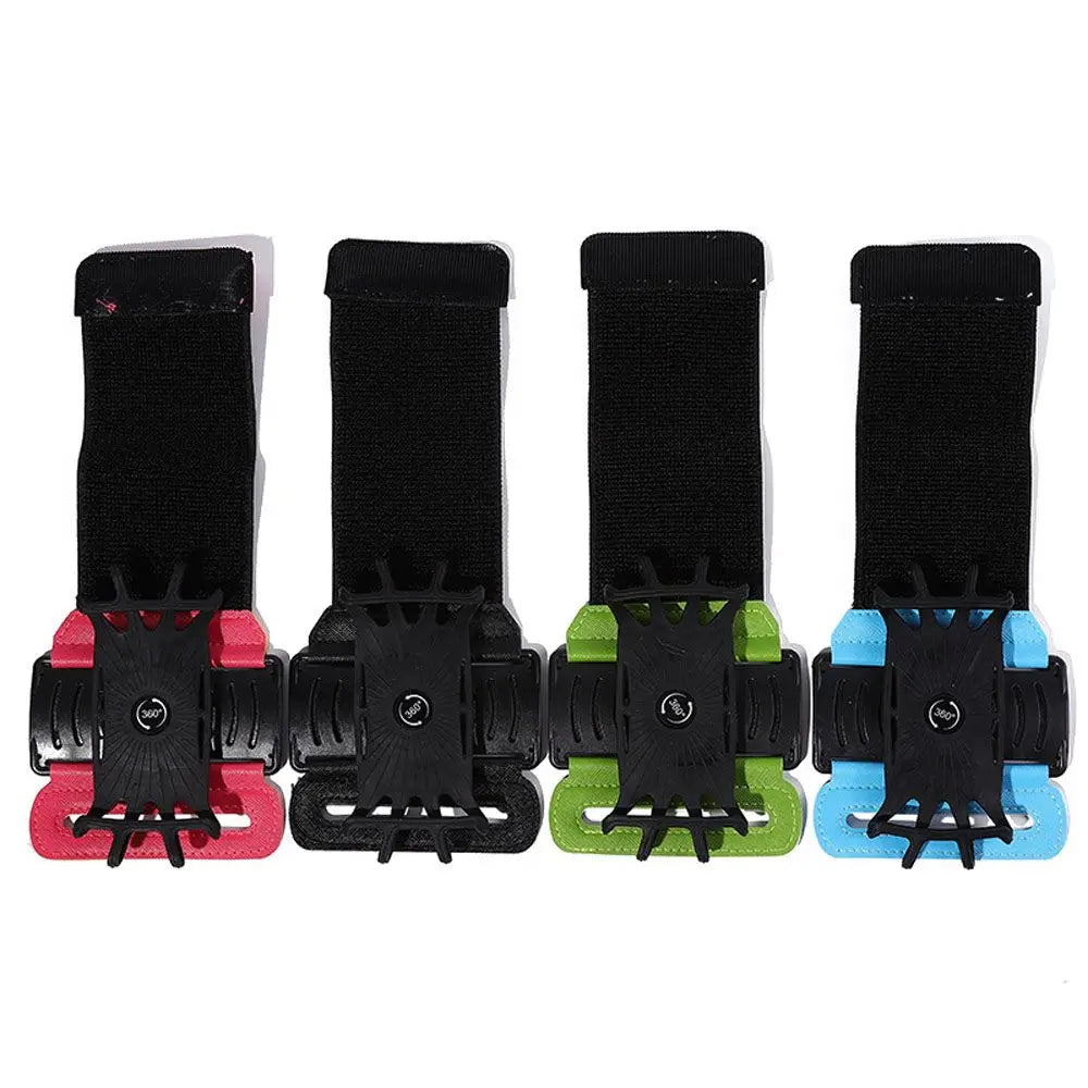 2-in-1 Phone Armband & Adjustable Phone Stand – Sports Running & Workout Phone Holder for iPhone & Android