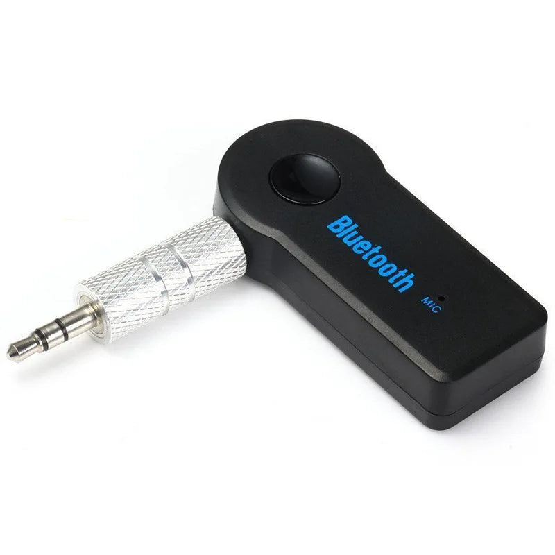 Bluetooth 5.0 2-in-1 Transmitter & Receiver – Wireless 3.5mm AUX Adapter for Car, TV, Headphones & Speakers (Hands-Free Calling)