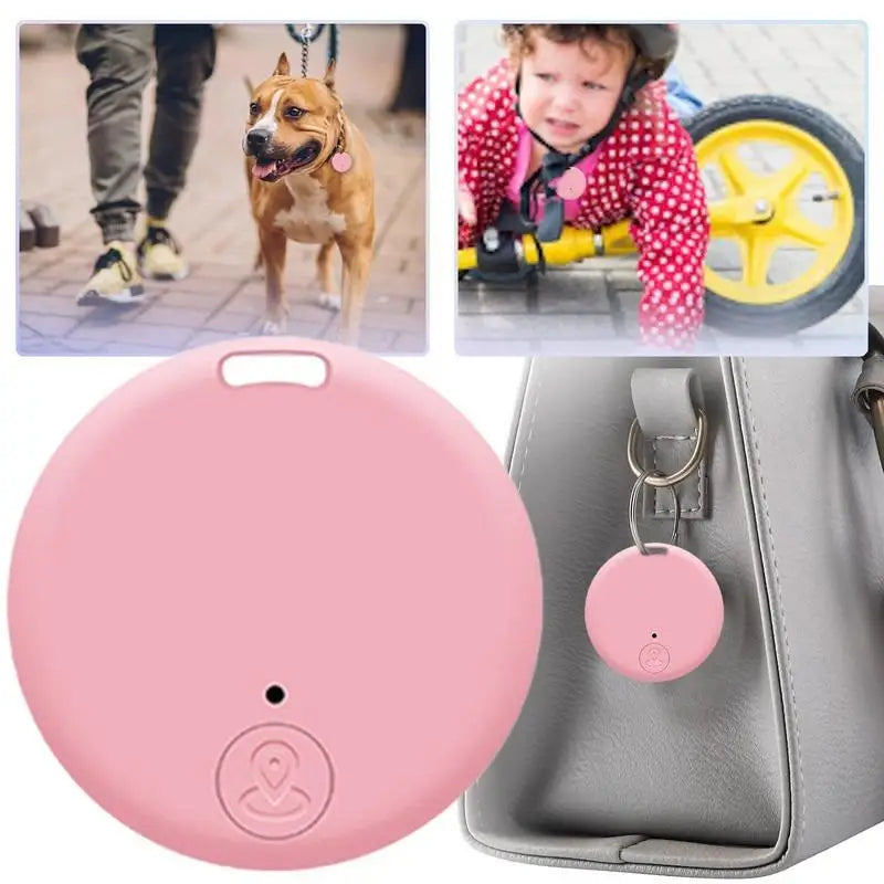 Mini GPS Bluetooth Tracker Key Finder Anti-Lost Smart Tag Locator for Pets Kids Wallet