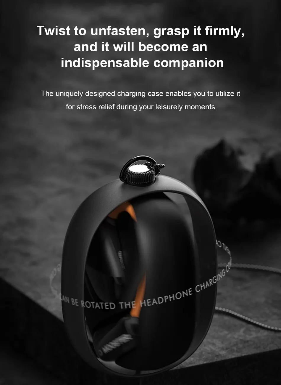 MINISO M99 Smart AI Translator Bluetooth Headphones – Real-Time Translation & EQ App Control