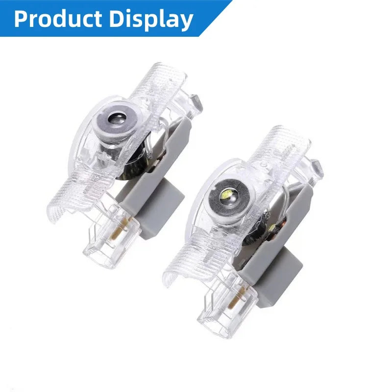 2PCS LED Car Door Logo Projector Welcome Lights For Lexus RX ES GX LS LX IS GS RC UX Series