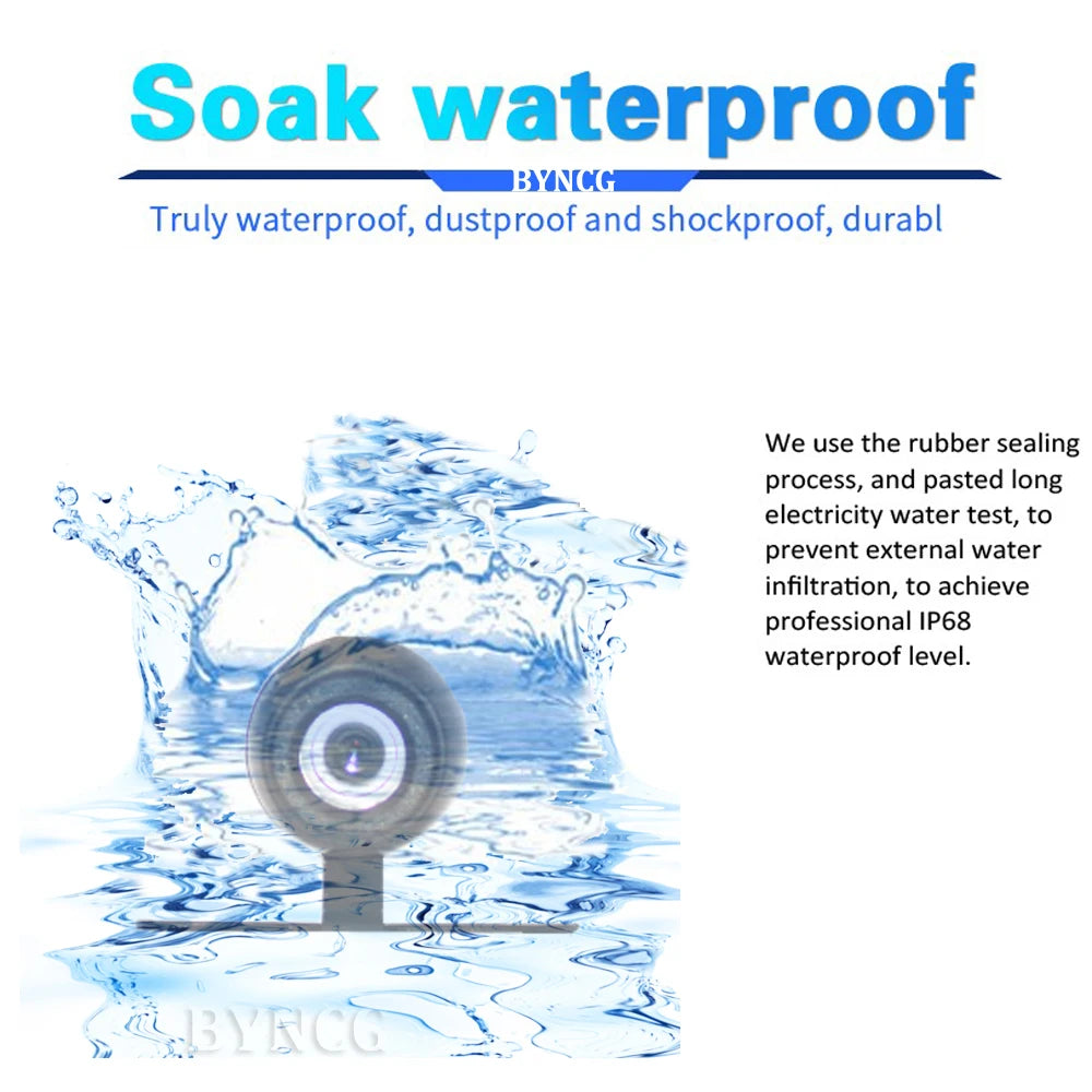 HD Car Rear View Camera Wide Angle Reverse Parking Waterproof Night Vision