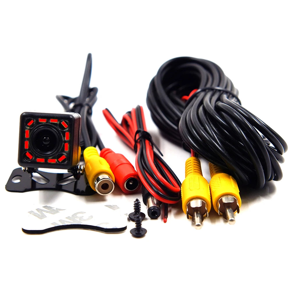 HD Car Rear View Camera Wide Angle Reverse Parking Waterproof Night Vision