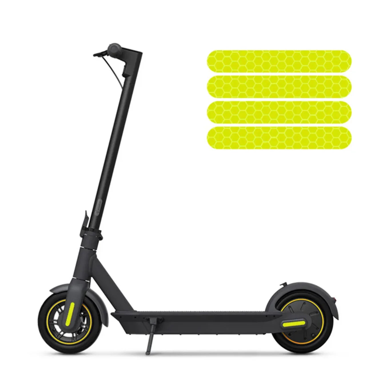 Electric Scooter Reflective Stickers – Night Safety Decals | Scooter Accessories