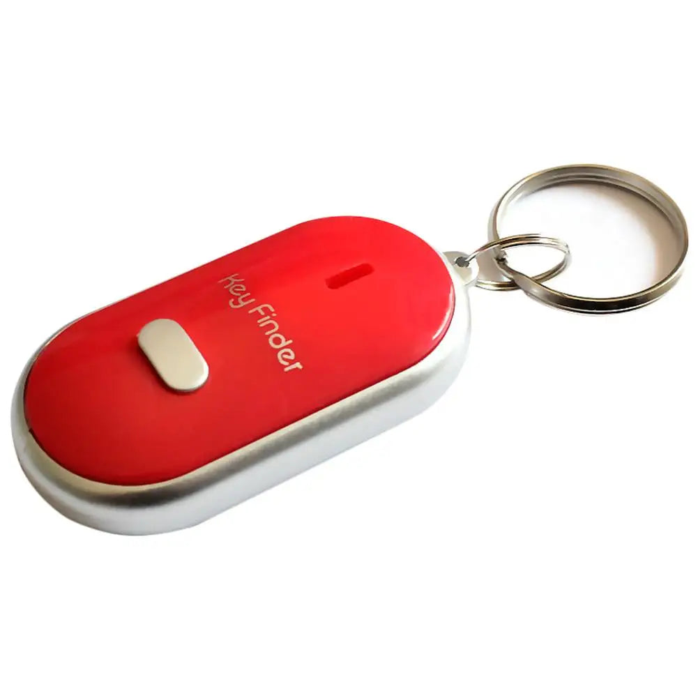 Mini Anti-Lost Whistle Key Finder – Flashing & Beeping Remote Locator for Keys, Bags, Wallets, Kids