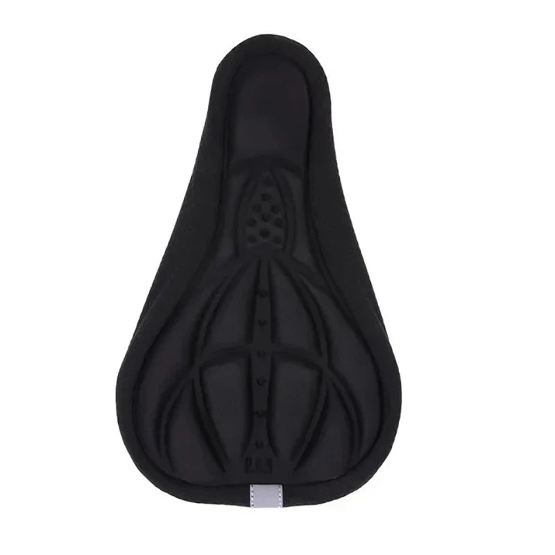 2025 3D Soft Bicycle Seat Cover – Thick Memory Foam Cushion, Breathable & Shock-Absorbing Bike Saddle for MTB & Road Bikes