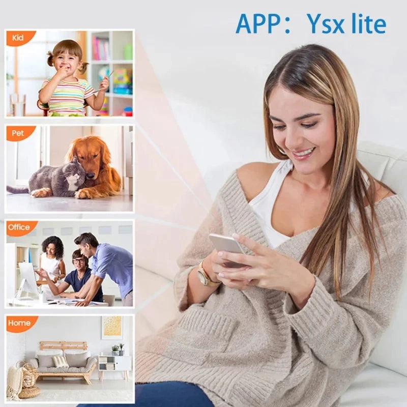 X5 Mini 1080P HD Wireless Camera | Portable Motion Detection Security Cam | Night Vision Surveillance