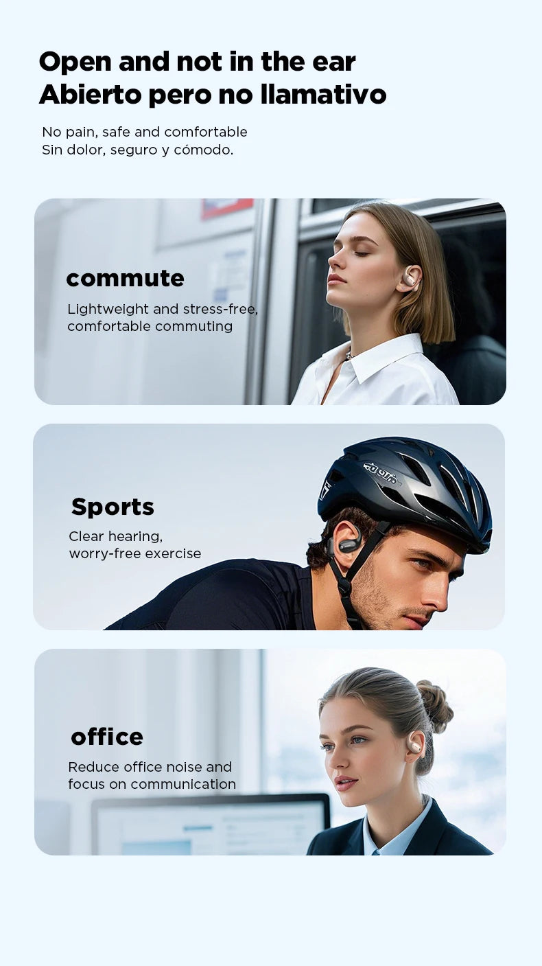 MINISO MS190 Smart Translator Bluetooth Earbuds – Waterproof, Wireless & AI Language Translation