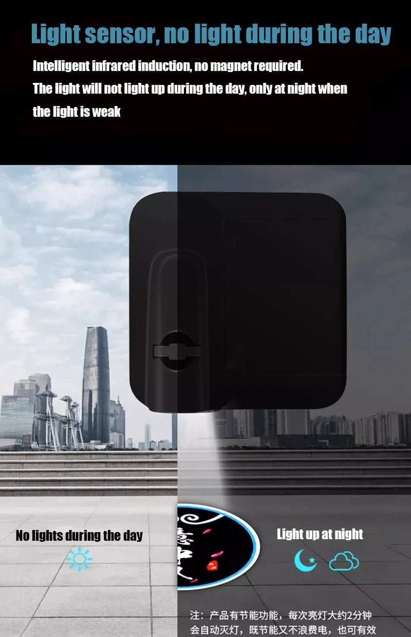 2Pcs Wireless Car Door LED Logo Projector HD Welcome Courtesy Shadow Lights Angel Wings Accessories