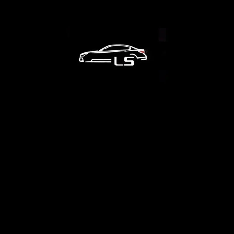 2PCS LED Car Door Logo Projector Welcome Lights For Lexus RX ES GX LS LX IS GS RC UX Series