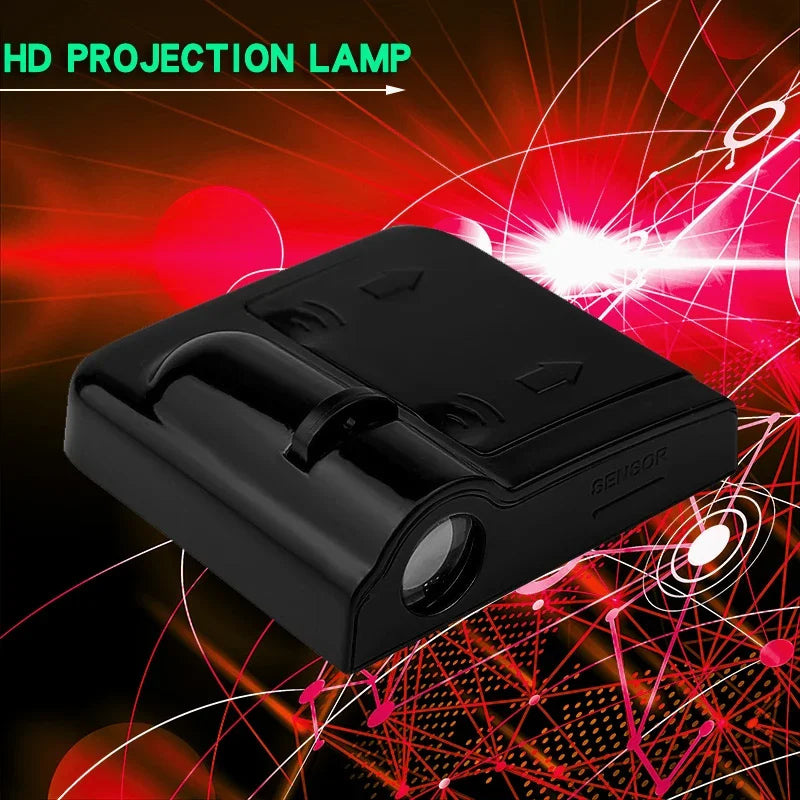 Wireless LED Car Door Welcome Logo Projector Ghost Shadow Lights Universal Accessories