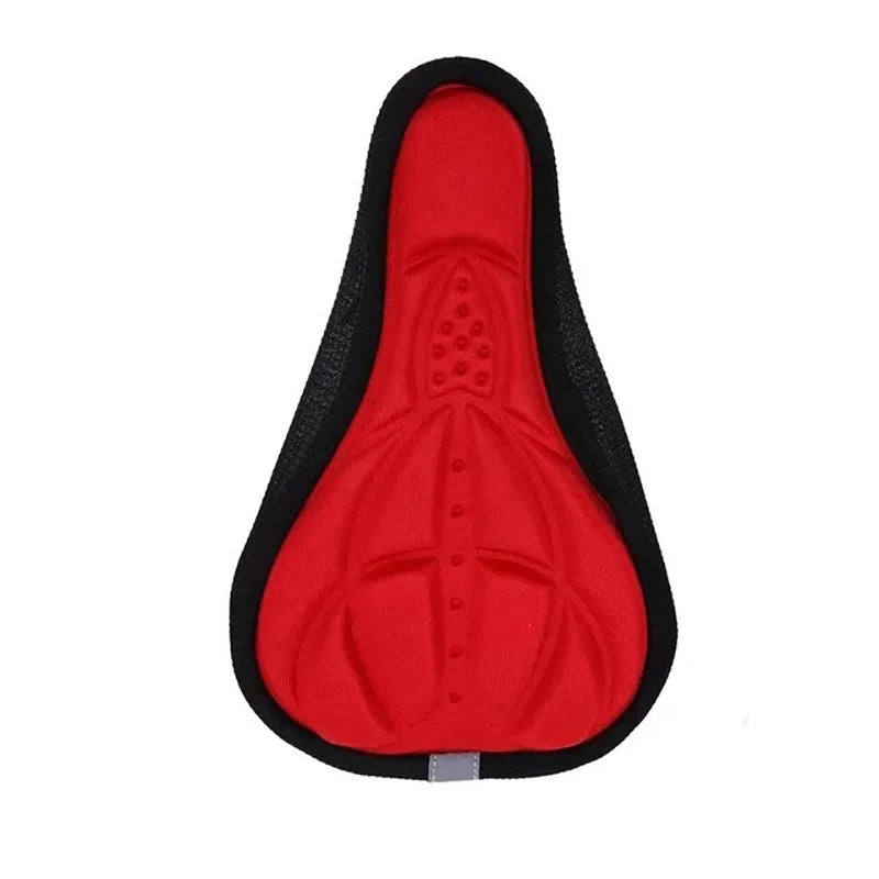 2025 3D Soft Bicycle Seat Cover – Thick Memory Foam Cushion, Breathable & Shock-Absorbing Bike Saddle for MTB & Road Bikes