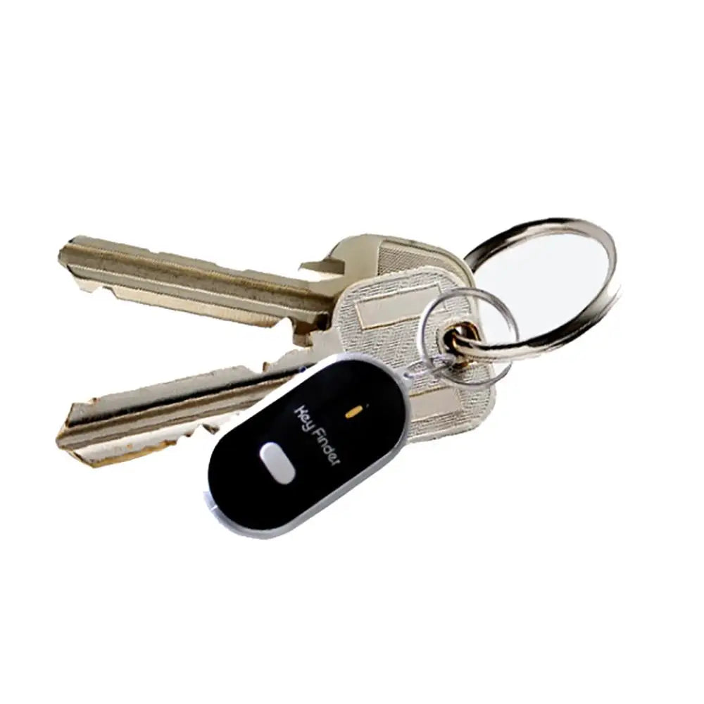 Mini Anti-Lost Whistle Key Finder – Flashing & Beeping Remote Locator for Keys, Bags, Wallets, Kids