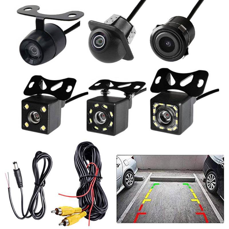HD Car Rear View Backup Camera 170° Wide Angle Night Vision Waterproof Parking