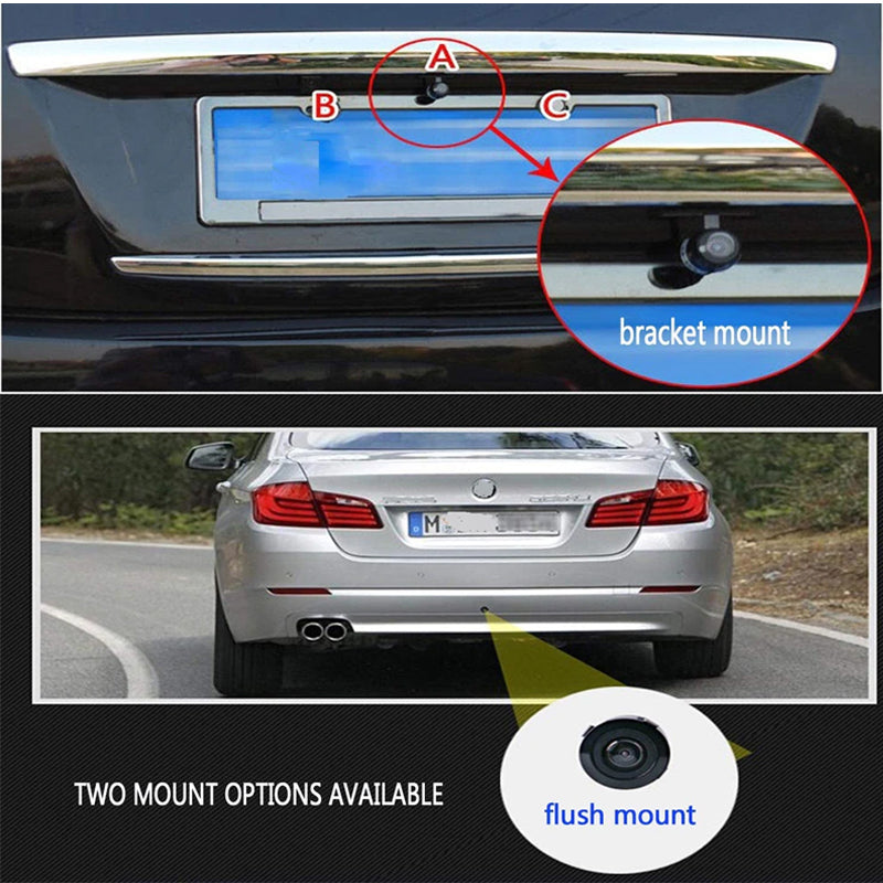 HD Car Rear View Backup Camera 170° Wide Angle Night Vision Waterproof Parking