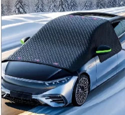 Thickened Magnetic Car Windshield Snow Cover Aluminum-Plated Oxford Cloth Sun & Frost Guard