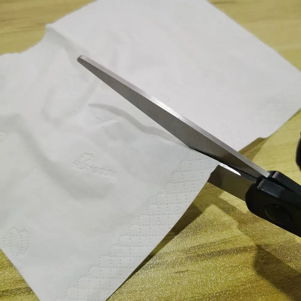 Professional Laser-Guided Stainless Steel Scissors – Precision Cutting for Fabric, Crafts & Sewing