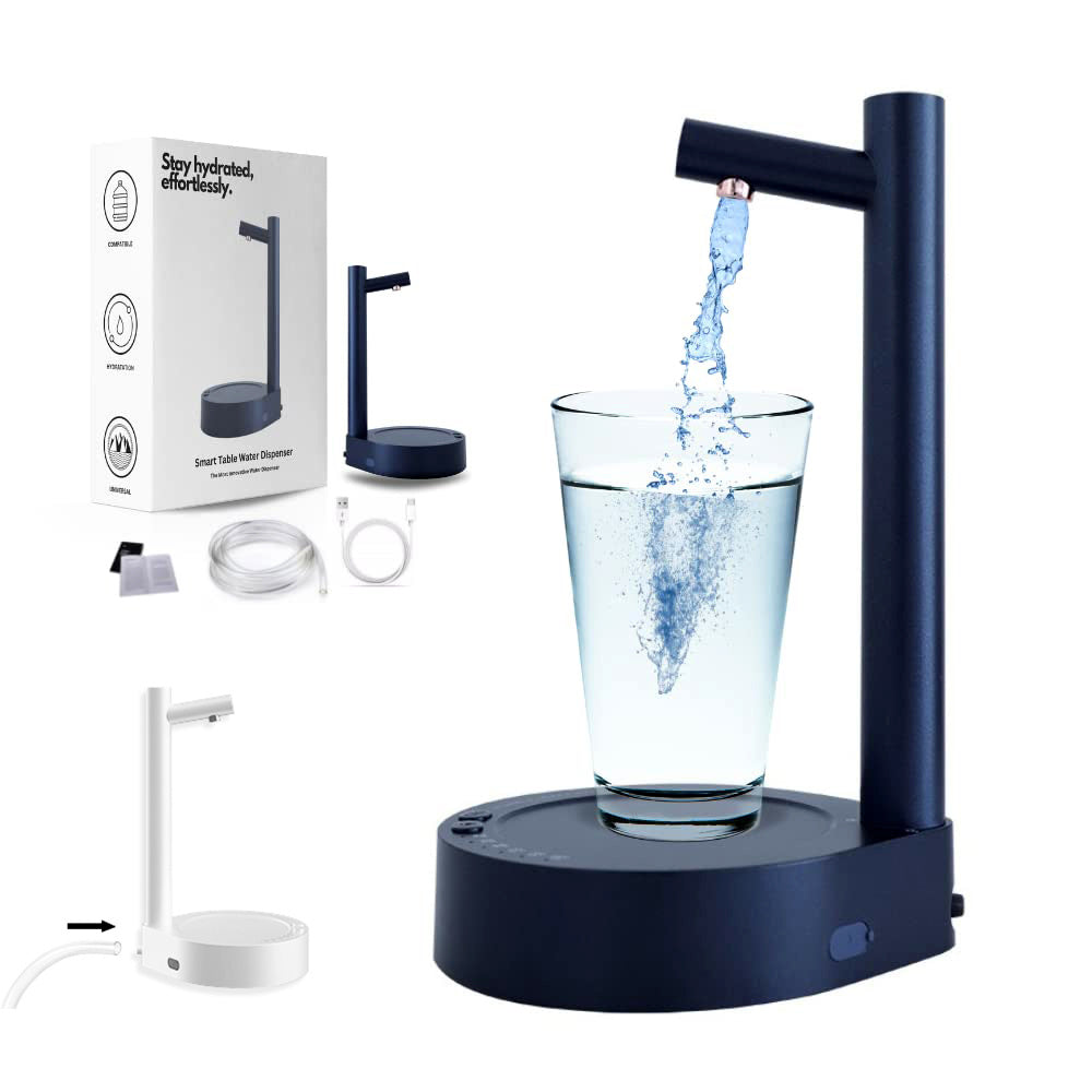 Automatic Electric Water Dispenser Rechargeable Gallon Bottle Pump for Desk