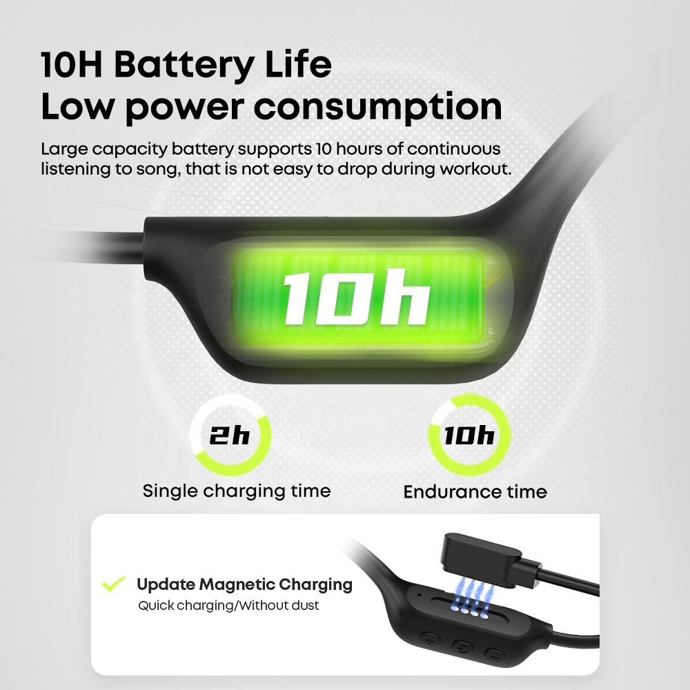 Waterproof Headset Swimming Bluetooth Headphones With 32G TF Card Sports Wireless Earbuds Stereo Bone Conduction Earphone
